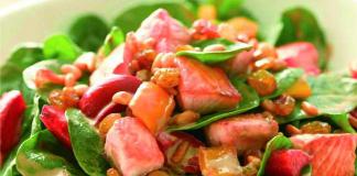 Салат с копченой горбушей – изысканные праздничные блюда Салат из копченой горбуши с рисом