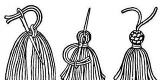 Как сделать кисточку с витым шнуром