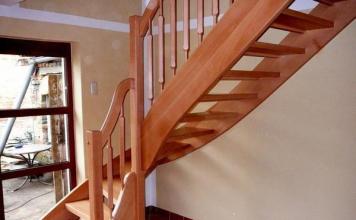 Tự làm cầu thang lên tầng hai trong nhà riêng: sơ đồ lắp ráp và lắp đặt