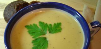 حساء الخضار المهروس - ما الذي يمكن أن يكون أكثر صحة؟